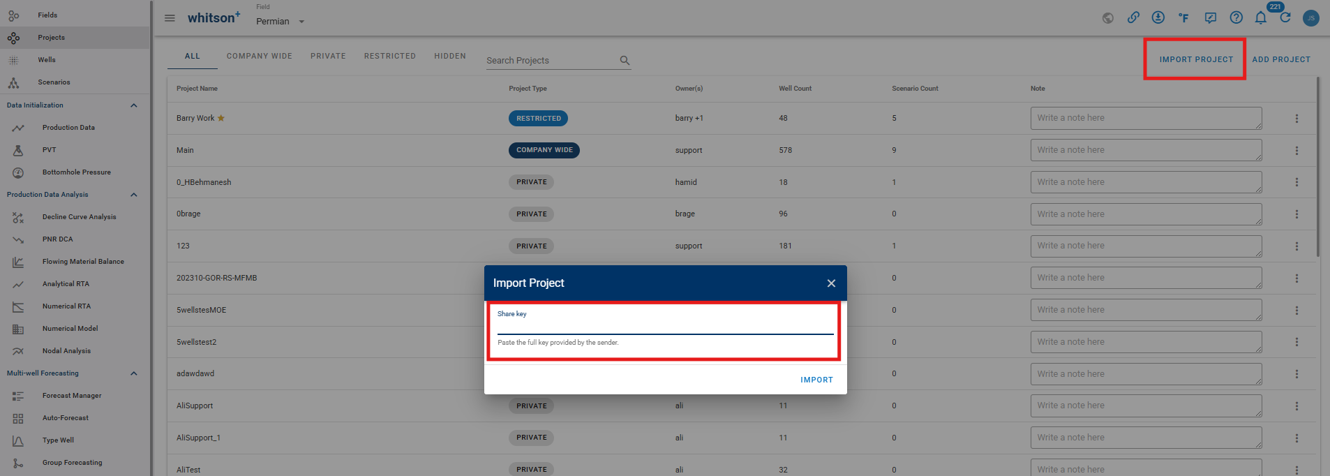 Import Project