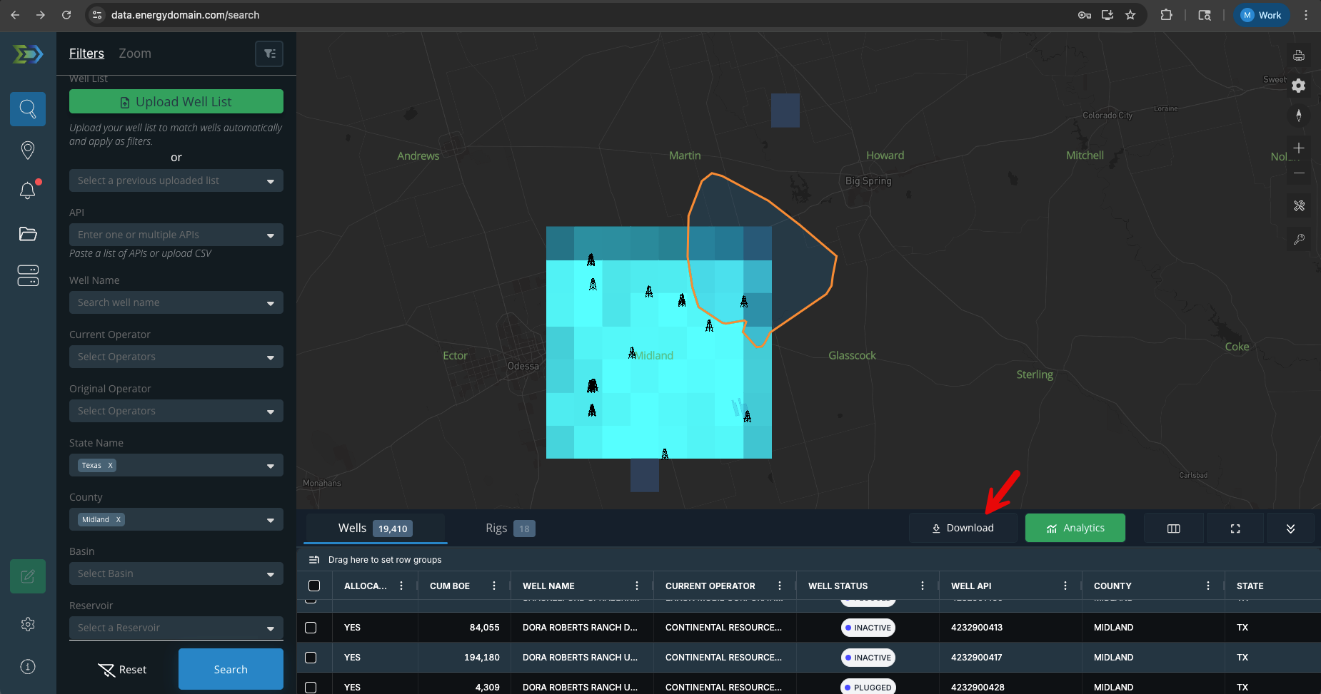 Download Production Data