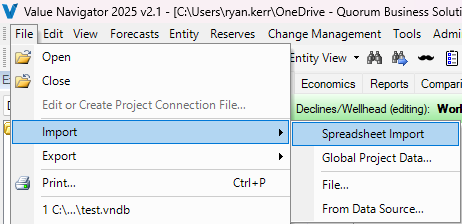 Valnav Software Decline Curve Analysis - whitson⁺ - User Manual