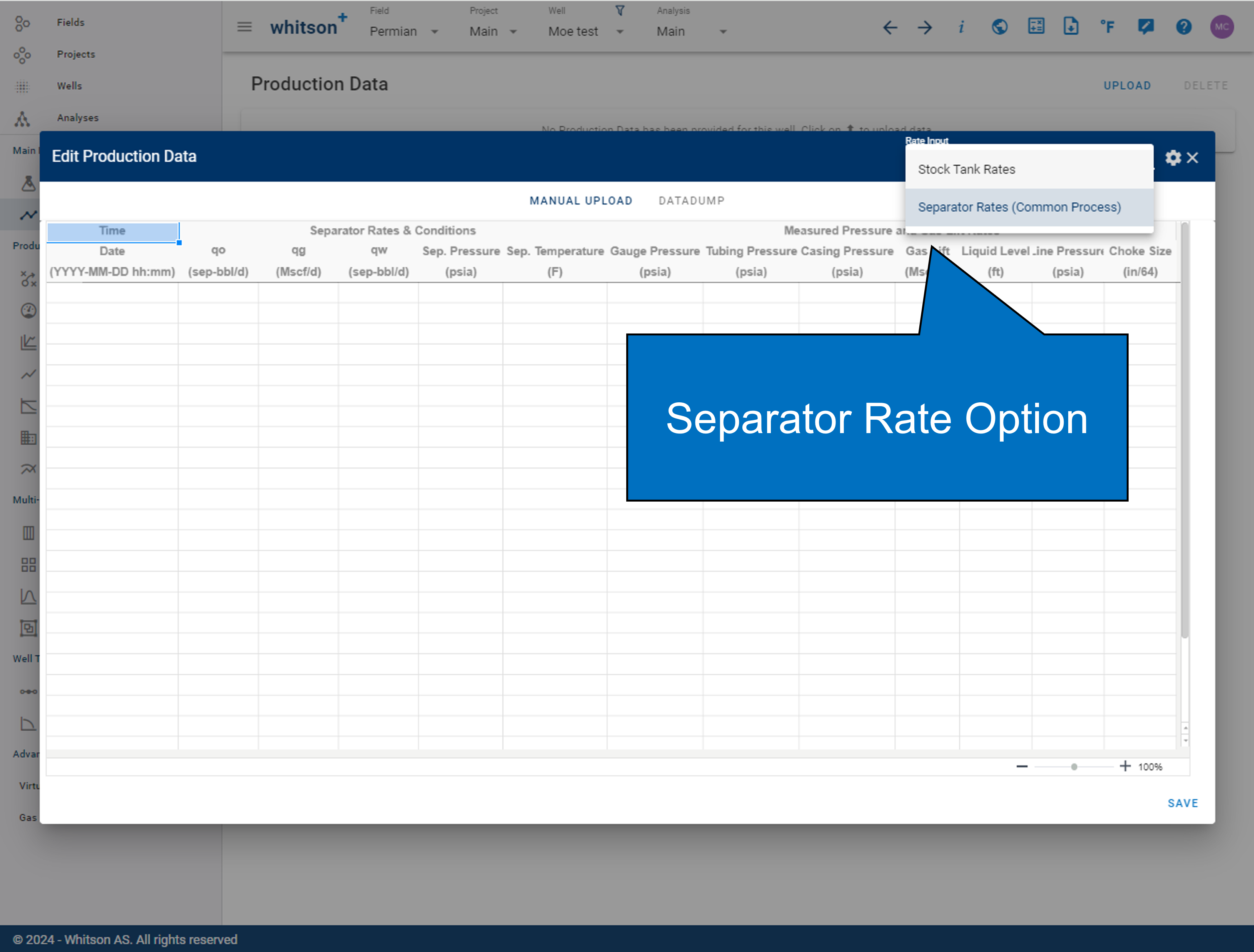 \label{rate-input}